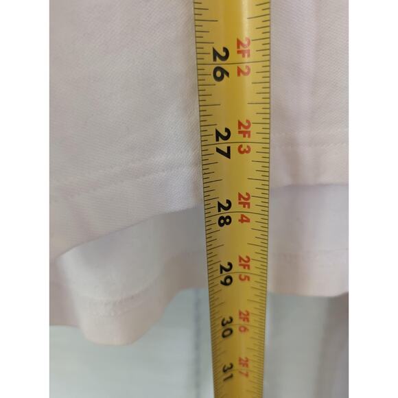 Fish Hippie Polo Shirt Men's Small White Short Sleeve Cotton Casual Logo Golf - Picture 7 of 9